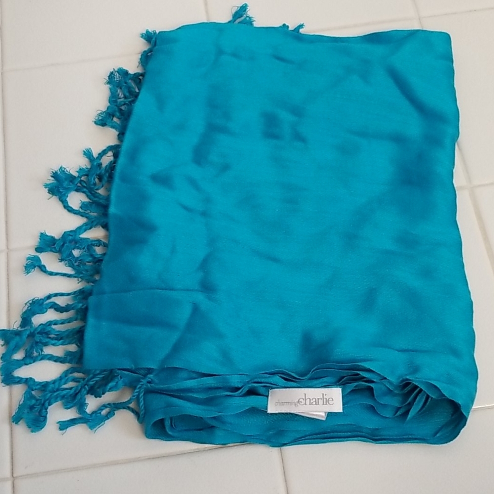 3 for $15. Teal scarf pashmina sarong super soft!